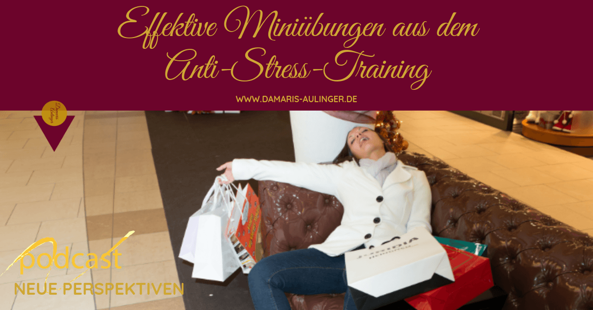 Effektive Miniübungen aus dem Anti-Stress-Training - Podcast