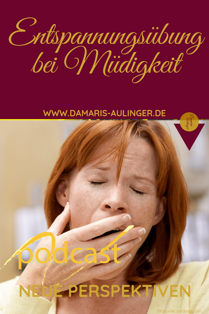 Entspannungsübung bei Müdigkeit